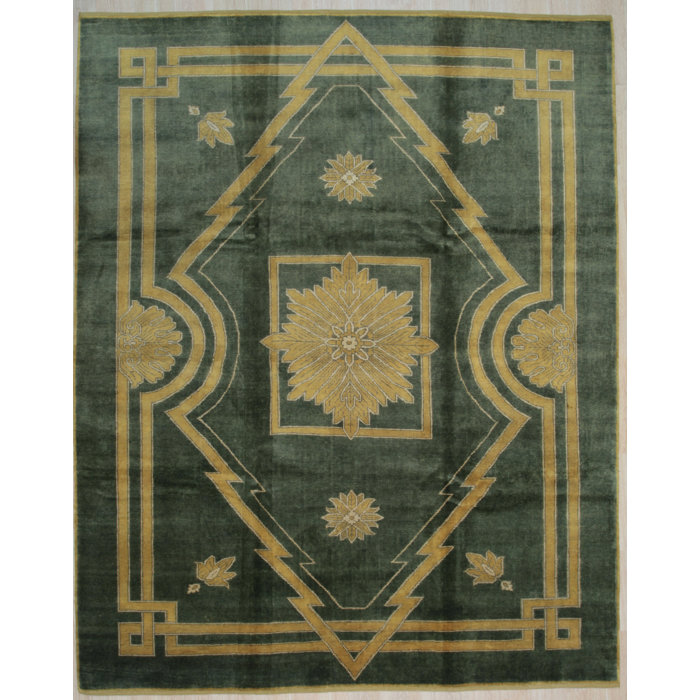 EORC Stylish and Durable Amboss Flatweave Wool Rug with Traditional